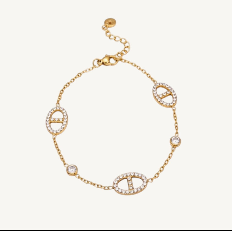 Bracelet Maille marine